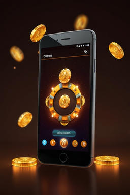 Smartphone avec l’app WinBit